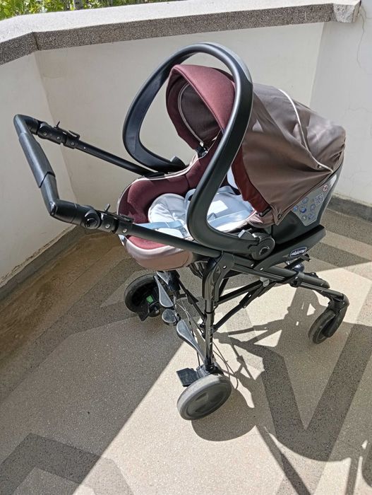 Количка за бебе Chicco Trio Living Smart Autofix, Brownie