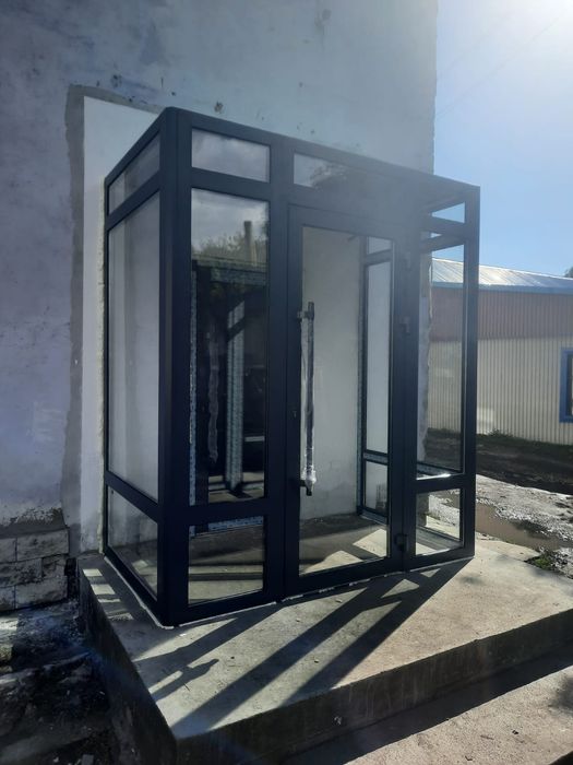 Алюминиевые окна,двери,витражи,перегородки