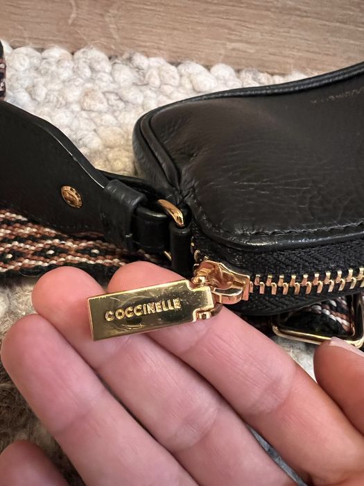 Mini Coccinelle кожена чанта