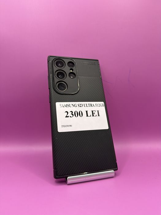 Samsung s23 ultra 512GB •Matei Amanet Margeanului•2531