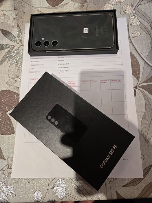 Samsung S23 FE 5G 128 GB Гаранция А1 до 07.2026 г.