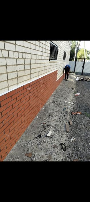 Фасад мраморная клинкер