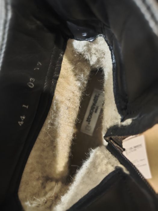 Мъжки кубинки и боти естествена кожа. Номер 44 .