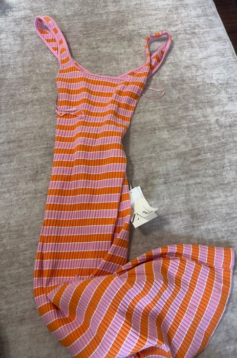 ZARA нова дамска рокля с гол гръб