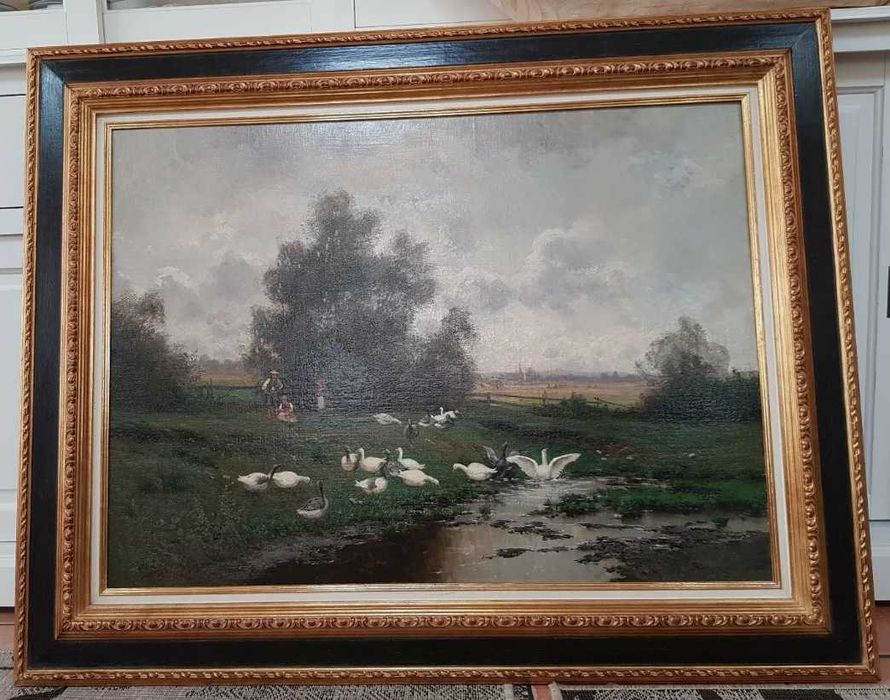 Картина Адолф Линс (Adolf Lins 1856-1927)