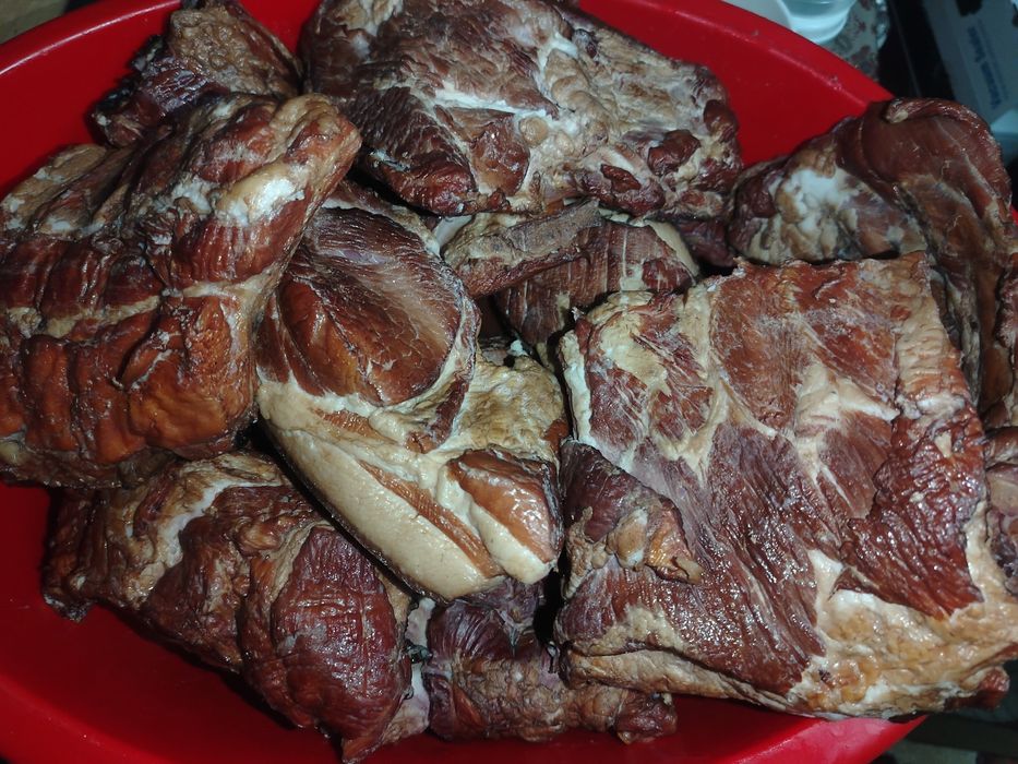 Копчёное мясо, рулет