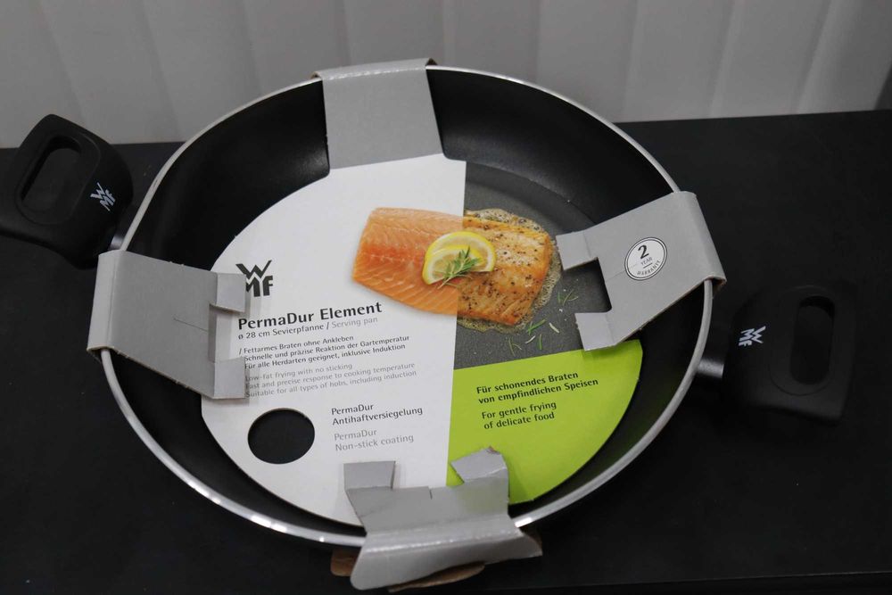 Тиган за паеля и др. WMF Permadur Element, незалепващ,индукционен,28см