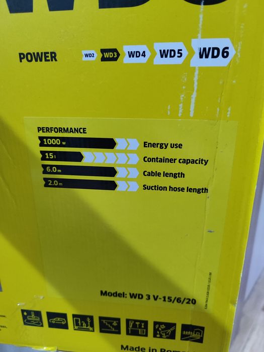 Пылесос Karcher WD-3 Керхер V-15