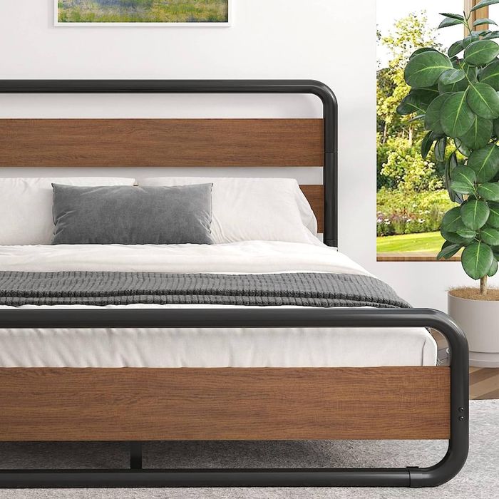 Двуспальная  Кровать Loft krovat темир крават metal Americano