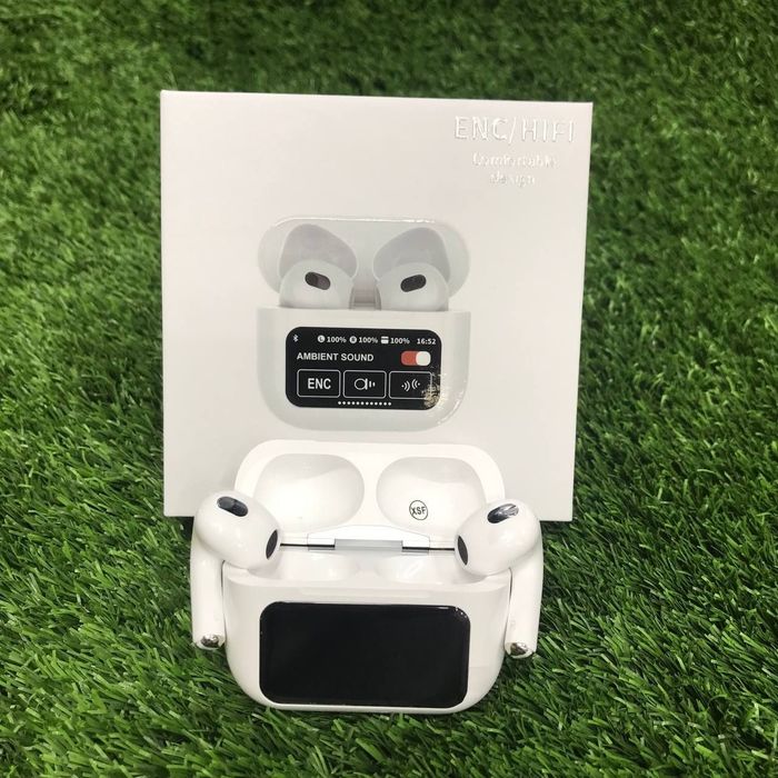 Airpods ekranli, airpods pro A9 Pro, airpods 3 A10Pro, AirpodsXY 30 ek