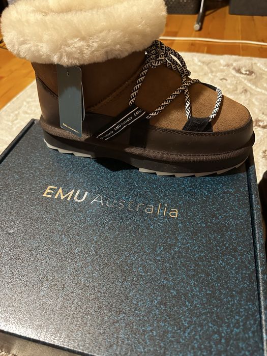 Emu, ghete de piele intoarsa, impermeabile, marime 8 (US) / 39 (EU)