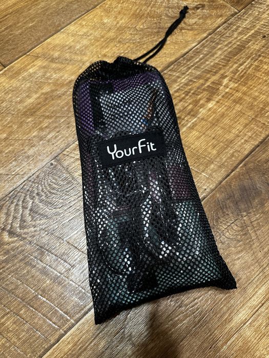 Резинки, скакалка для фитнеса набор