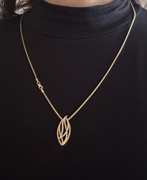 Золотая цепь 14 карат бренд MIDAS