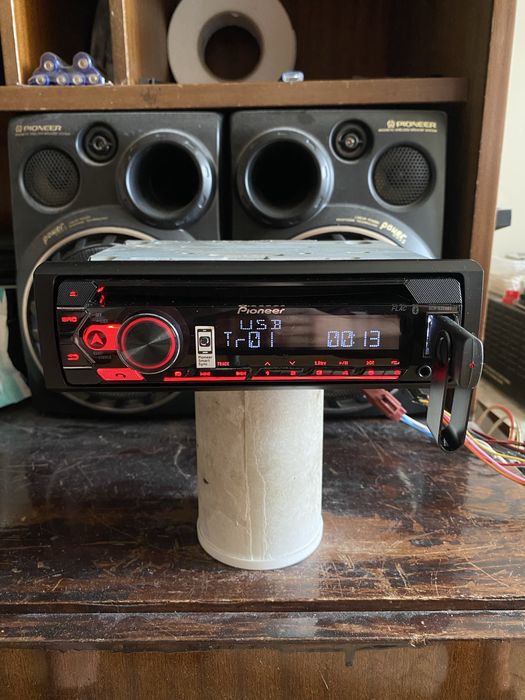 Pioneer deh-s320bt -НОВ МОДЕЛ -BLUETOOTH, USB, Aux, радио плеър cd сд