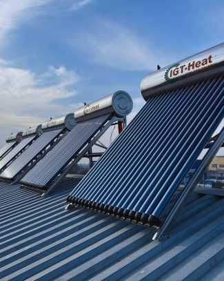 Солнечный водонагреватель 100Л самый бюджетный | 100L bosimsiz