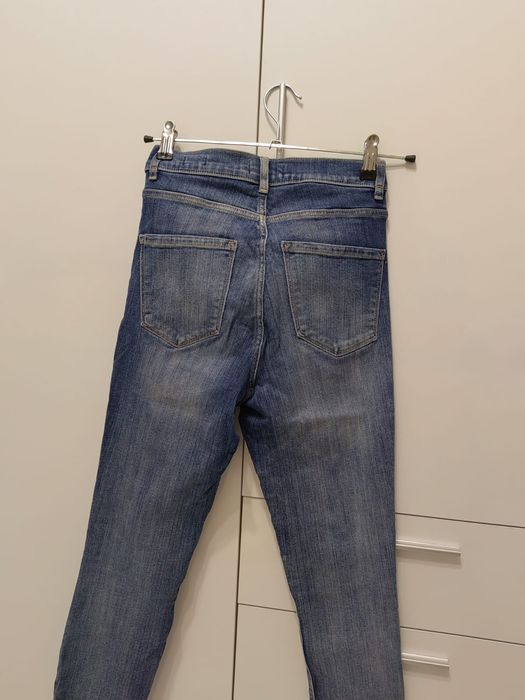 Сини дамски дънки