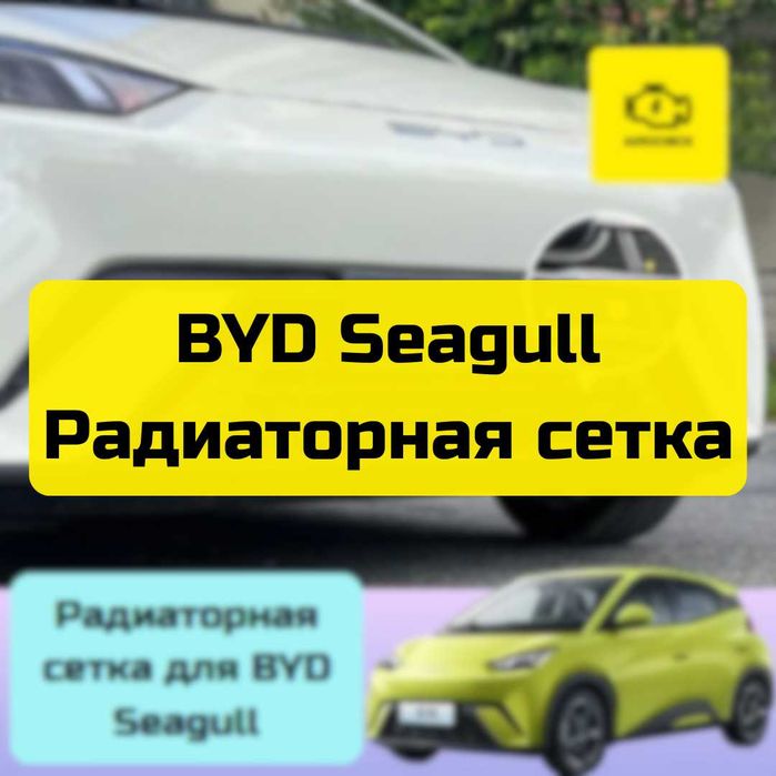 Радиаторная сетка для BYD Seagull от «Autocheck.Shop»