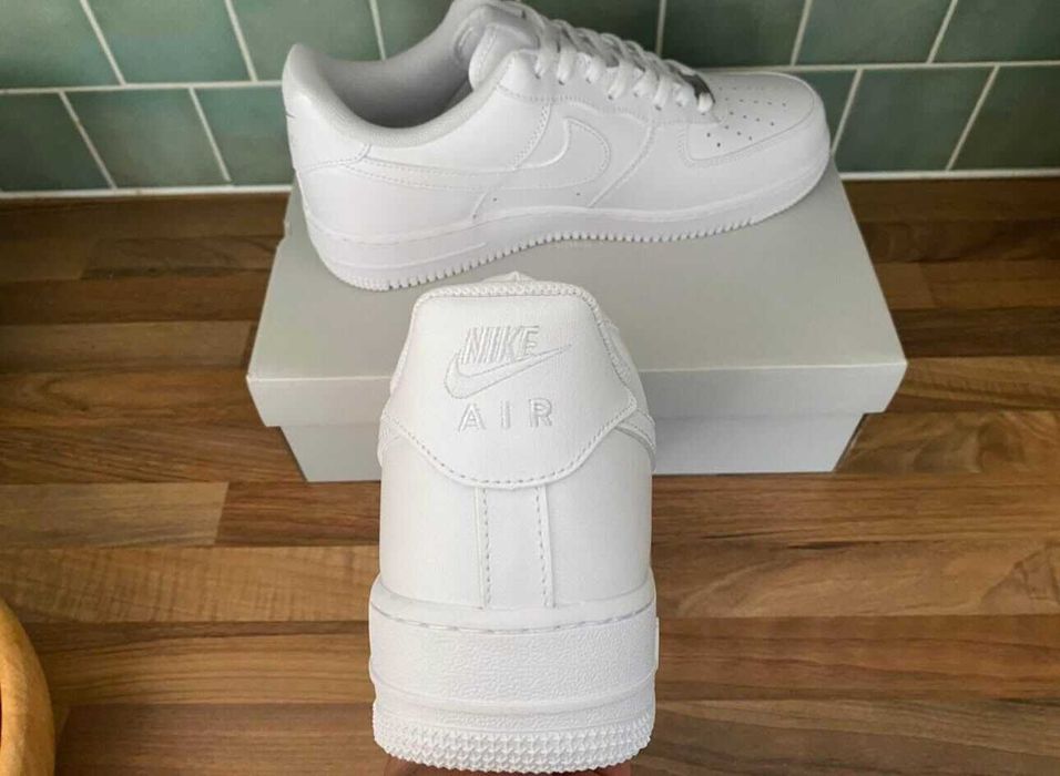 #WOW# Nike Air Force 1 Triple White Low - Verificare Colet - Premium
