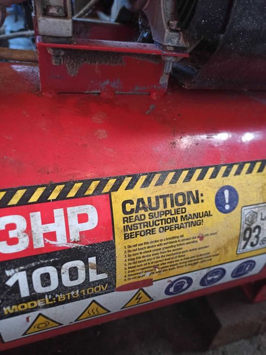 100 литра компресор  В образен