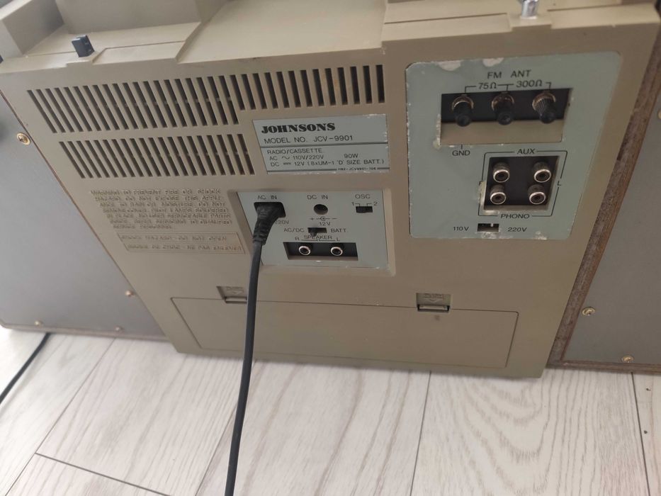 Boombox jonsons jcv-9901 stare super