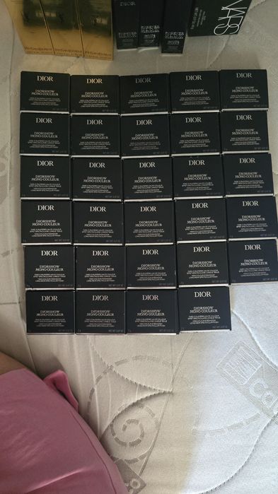 Vand  produse cosmetice YSL DIOR ARMANI NARS 120 ron/buc  + Gilette one blade 100 ron