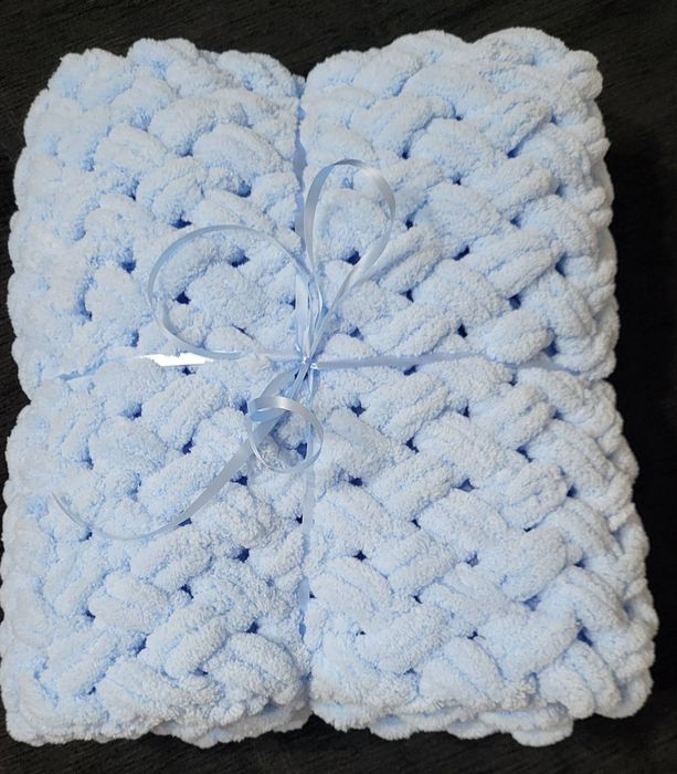 Ръчно плетени бебешки одеяла