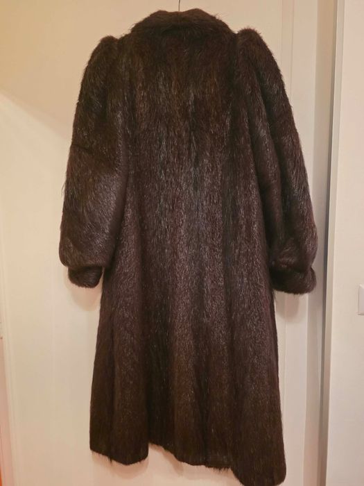 ВИНТИДЖ палто от истинска нутрия – ЧИСТО НОВО, НЕНОСЕНО – 700 лв