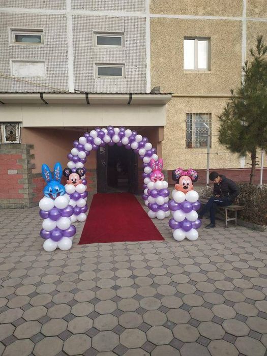 500.000 Sharli oformileniya afarmileniya / оформление шарами