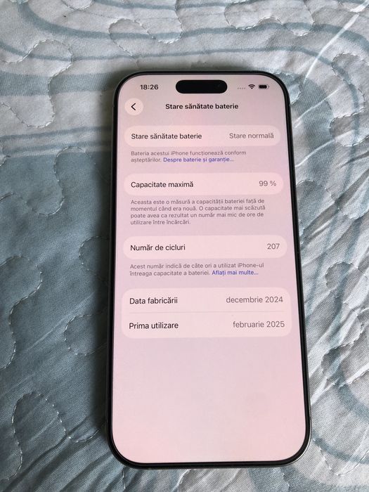 Iphone 16 pro/99% baterie