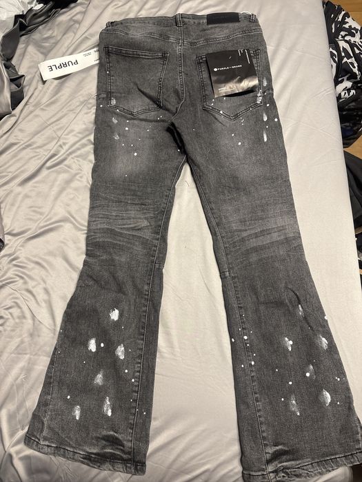 Purple skinny jeans
