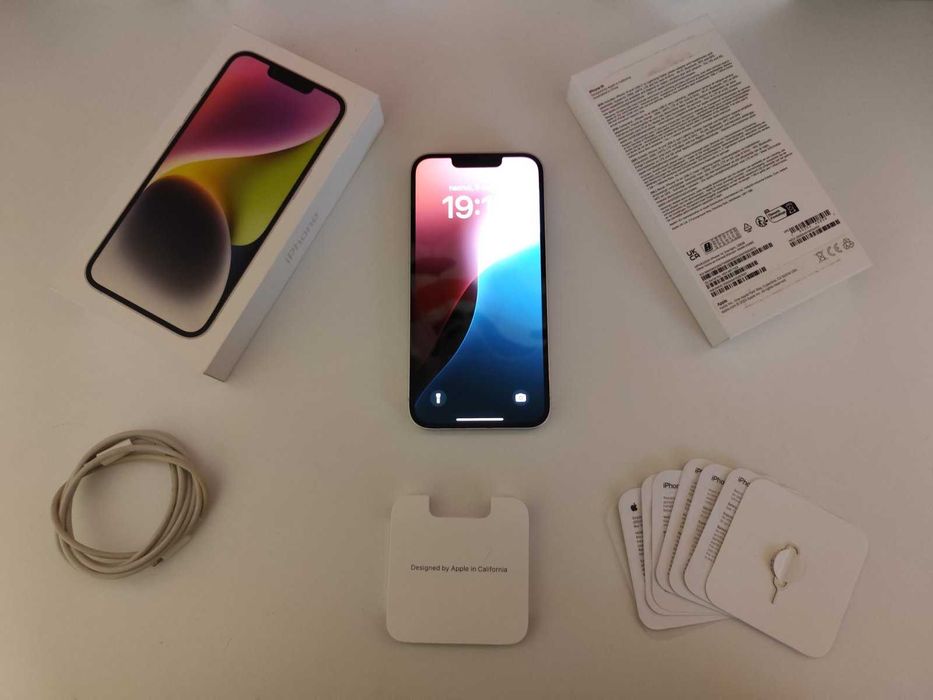Iphone 14 White 128 GB КАТО НОВ !!!