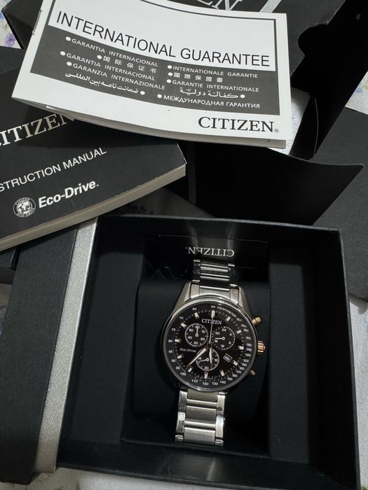 Citizen eco-drive хронограф.