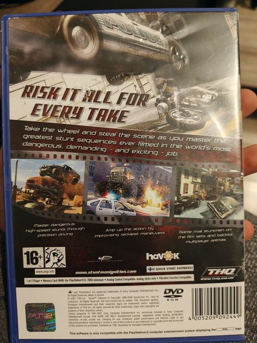 Joc ps2 Stuntman Ignition