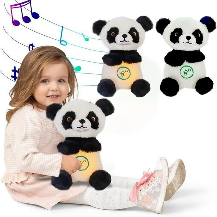 Интерактивна дишаща плюшена Панда, Дишаща играчка Панда Panda