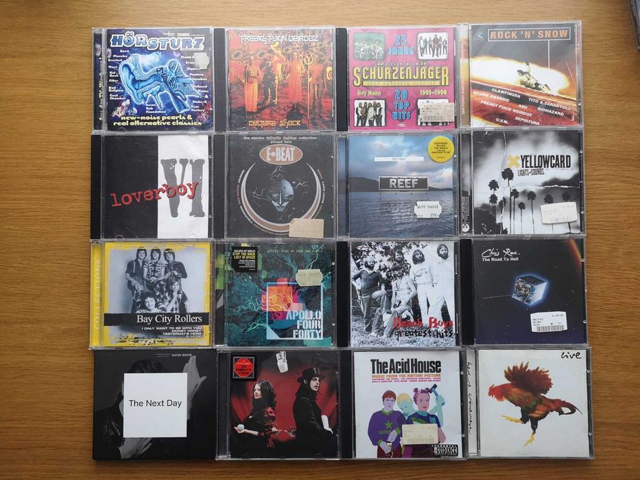CD uri muzica Rock, Pop, Jazz, Bossa Nova, Mambo, Merengue