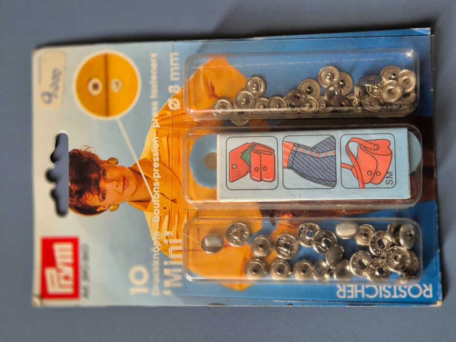 Ocazie ! Cleste Prym Vario montat capse, nituri etc. + 12 seturi capse diferite