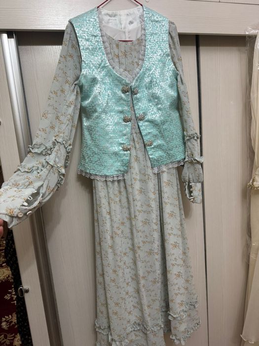 платье срочно казахское