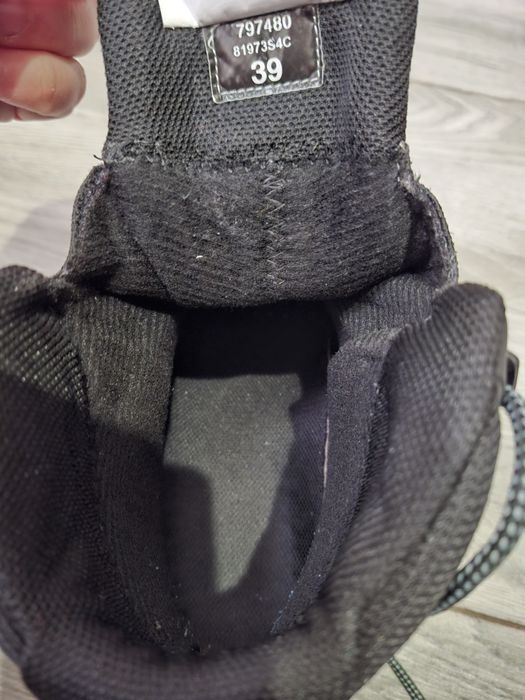 Bocanci de drumetie damă, impermeabili, din piele