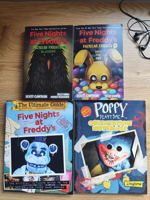 fnaf/poppy playtime  книги