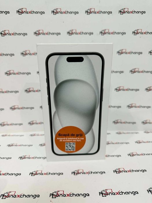 iPhone 15 Black Neverlocked 128GB NOU(activat)