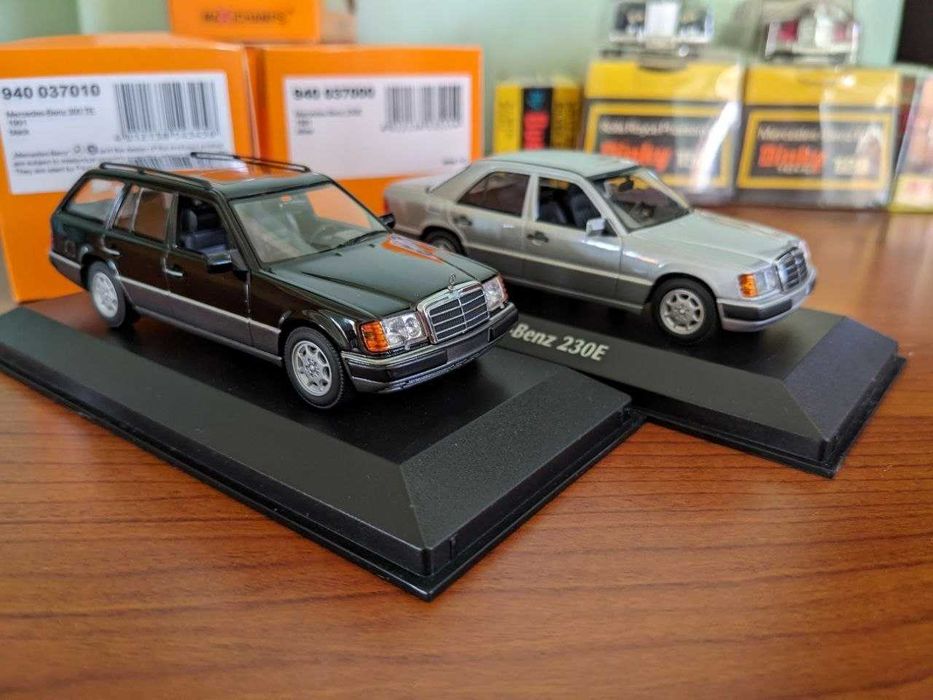 Модели Mercedes-Benz в масштабе 1:43