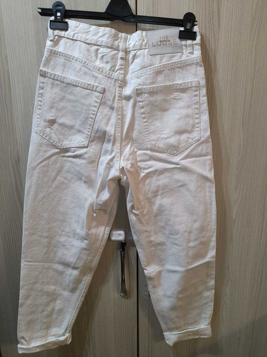 Pantaloni denim, Bershka, mărimea 34