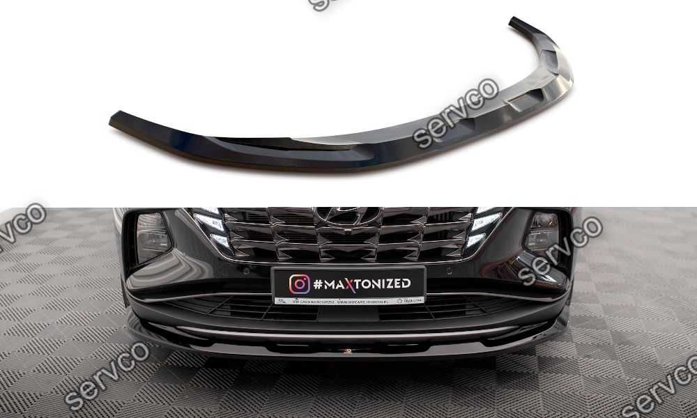 Prelungire bara fata Hyundai Tucson Mk4 2020- v1 - Maxton Design