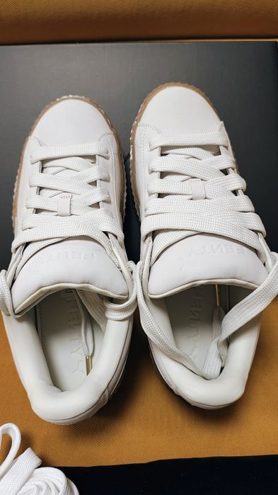 Puma x Fenty Rihhana Creeper Phatty Nubuck White