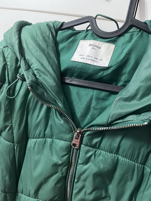 Зелено шешляково яке Бершка/Bershka