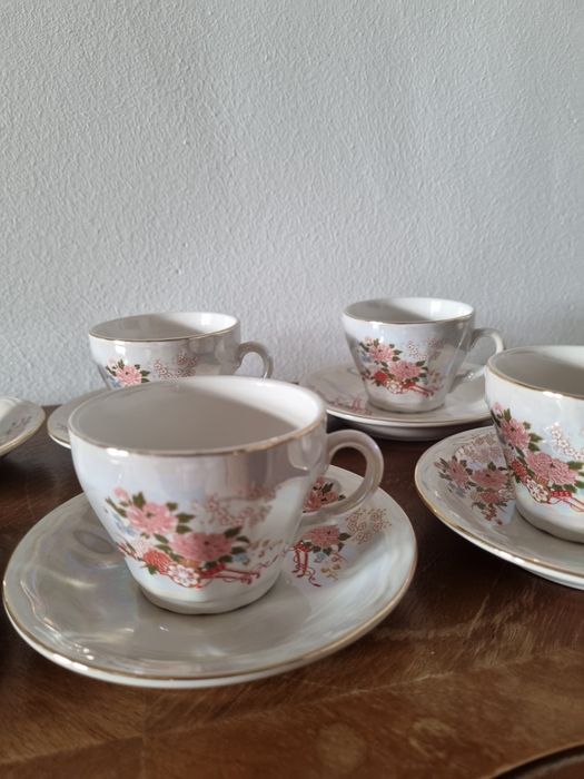 Ретро китайски сервиз за кафе