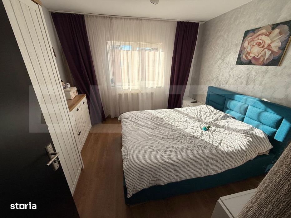 Apartament cu 3 camere, 71 mp, renovat complet, zona Tractorul