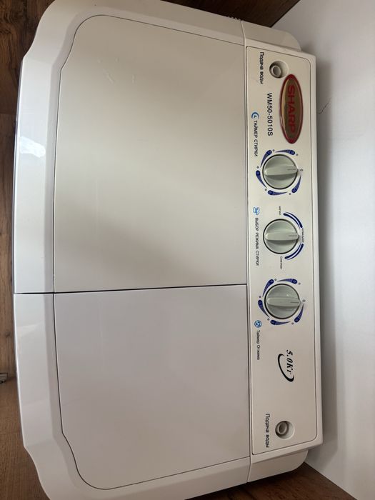 SHARP WM50-5010S, полуавтомат 5 кг, отличное состояние