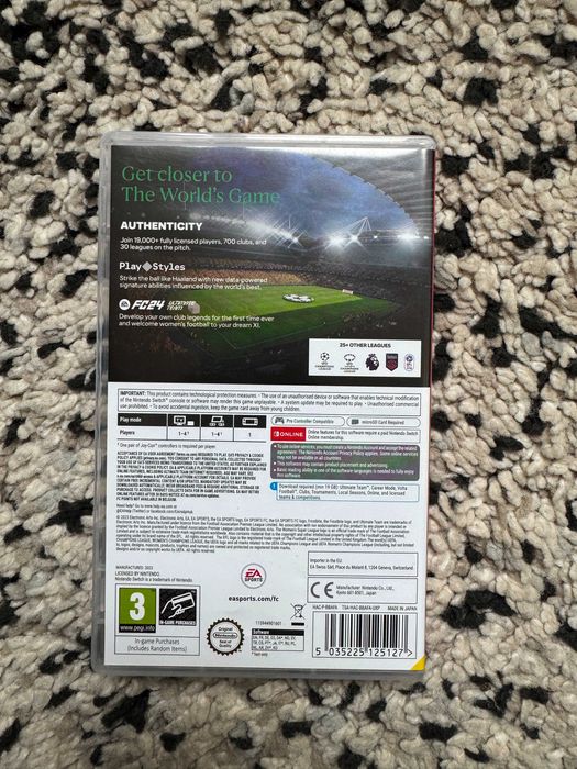 Fc 24 Fifa 2024  Nintendo Switch Legacy Edition card