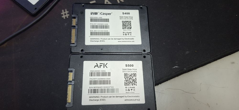 Hdd/Ssd 500gb 3.5/120/128/480gb